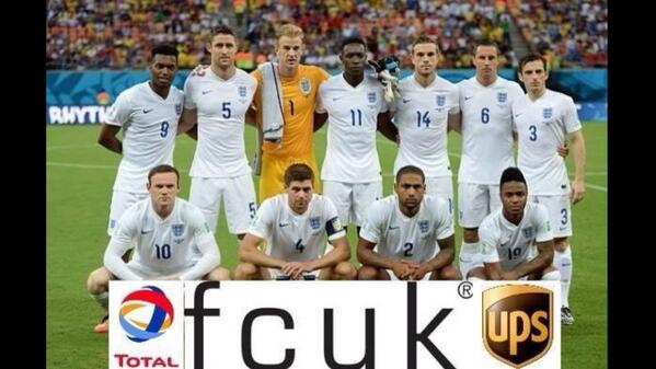England's new sponsors???