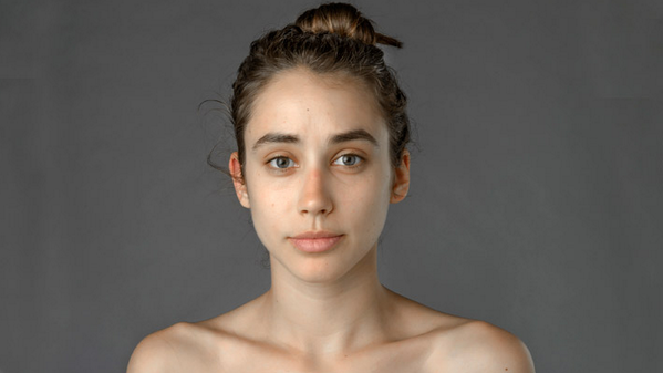 marieclaire's tweet image. This woman was Photoshopped 27 times based on varying beauty standards. The shocking results: marie.cl/6019Y3qZ