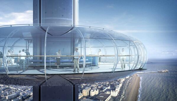 designboom's tweet photo. construction to begin at @TheBrightoni360 observation #tower by @MarksBarfield #architecture http://t.co/v5OLJSnNlH http://t.co/0Kqw5XiROK
