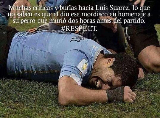 FcoJMonroy's tweet photo. @rafaramosESPN Ya viste este? #RESPECT #FuerzaSuarez #LatinoamericaEstaContigo http://t.co/h2Qjg1No4r