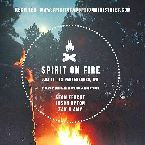 seanfeucht's tweet photo. Few weeks away I'll be with @Jason_Upton & friends in Parkersburg, WV! join us for #spiritonfire - space is limited! http://t.co/45g5R5M0bZ