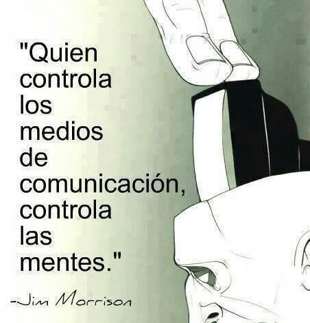 BasuraDeEstado's tweet photo. Quíen controla los medios de comunicación controla las mentes.Por eso los españoles tragan con todo y no hacen nada. http://t.co/dzgjPUabLW
