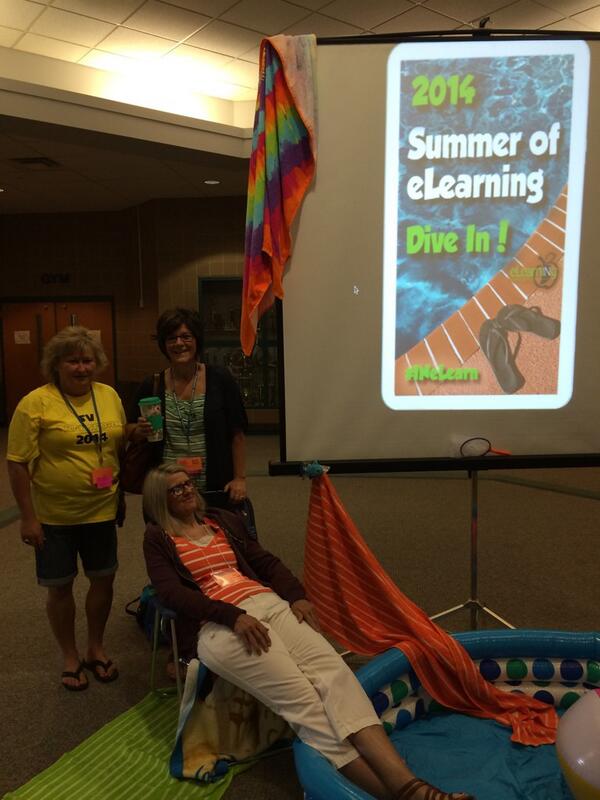 svtransform14's tweet image. They look excited for Day 2 of #SummerofeLearning #svtransform14 #INeLearn