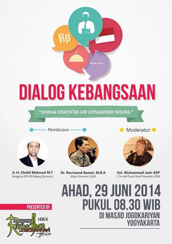 <a href="/EndahAF/">Endah Ayu Fitriani</a> <a href="/XIA5Official/">PACE 23</a> Rt <a href="/JogjaUpdate/">jogjaupdate.com</a>: #jogja <a href="/jogokariyan/">Masjid Jogokariyan Yogyakarta</a>: 29/6/14 8.30 Dialog Kebangsaan di Masjid <a href="/jogokariyan/">Masjid Jogokariyan Yogyakarta</a>