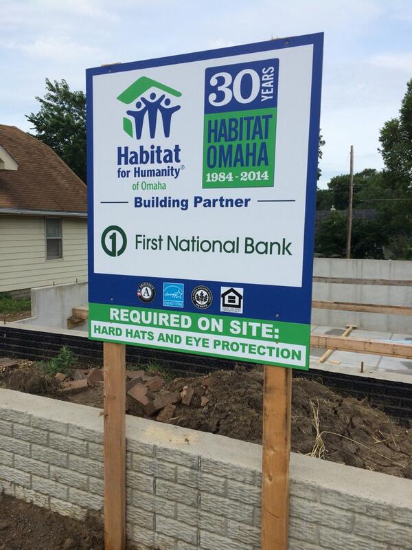 fnbo's tweet photo. Kick off of our @Habitat_org build happening now! #BuildingPartner #FirstintheCommunity http://t.co/fdH7oHOKzv