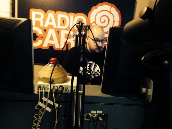 Col Howarth on Radio Cardiff talking about Stand up for Comedy with <a href="/Justin_Yeah1/">Justin Evans</a> ...
