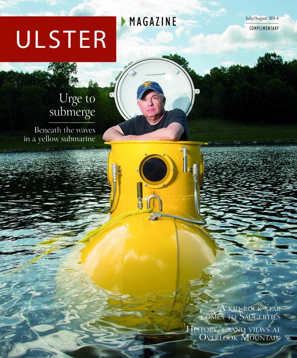 UlsterMagazine's tweet image. Look for it this weekend: A hike to Overlook; children's singer Bari Koral -- and a yellow submarine