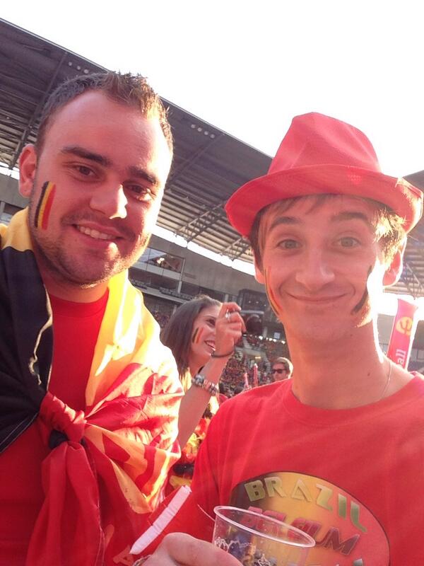 Cekes_'s tweet photo. Come on Belgium! #lovethesamba @qmusic http://t.co/JeVYKzW32C