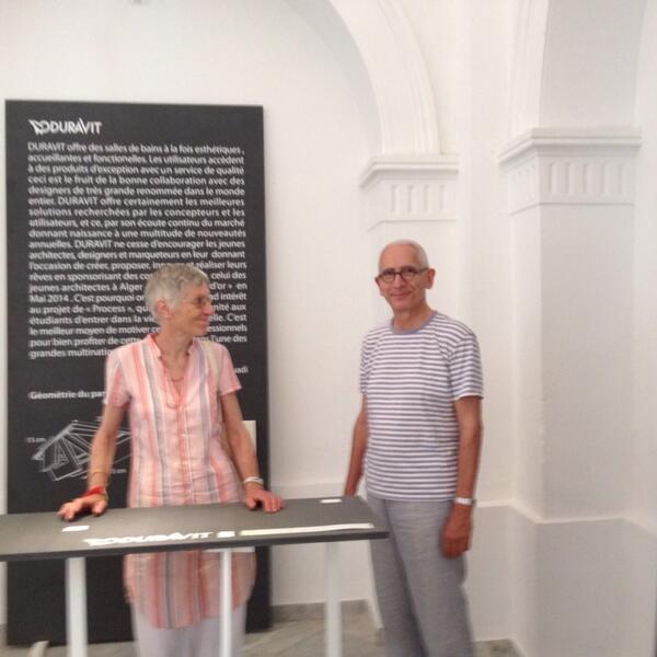 ProcessTunisie's tweet image. Le Président du jury, Monsieur Alain Lardet est là. #ProcessTn #Design #Tunisie