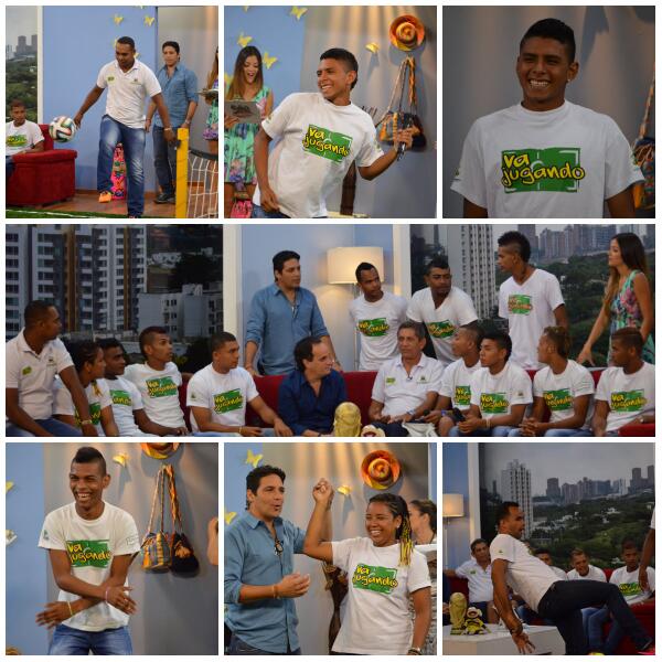 FelizDiaTV's tweet photo. En nuestra casa, La Selección de Fútbol callejero #Barranquilla nos representará en el Mundial de Fútbol Callejero http://t.co/WktJl0jmKL