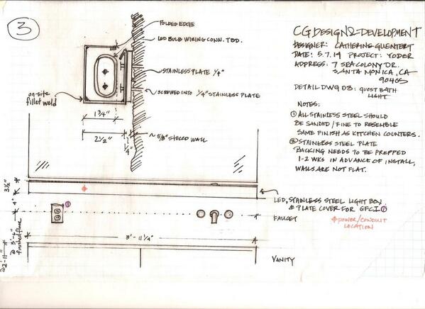 CGDesignDev's tweet image. Stainless steel light for complete remodel of CGDesignDev beach home remodel.