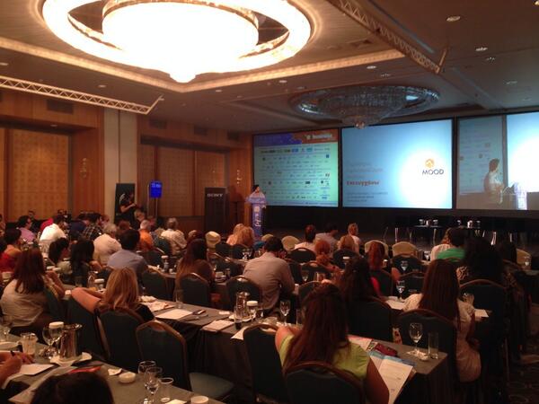 isMOODcom's tweet photo. Ο @chriskounavis στην 3ή ενότητα του social media world "Τάξη στο χάος των social media" #SMW14 #EBW14 http://t.co/fP0rgBziEU