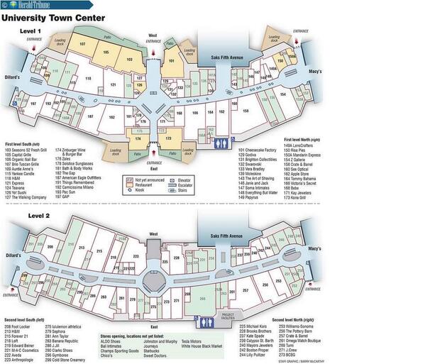 lululemon university town center sarasota florida map
