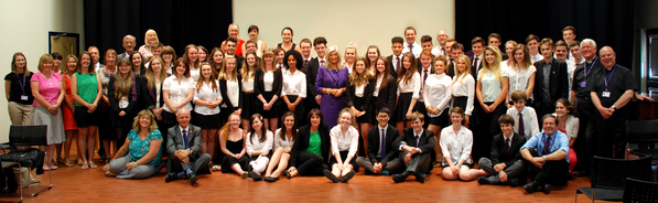 ChristTheKingIW's tweet photo. Emotional few days for our Year 13 leavers! Good luck everyone with the future! http://t.co/Y4E8ORqzN4