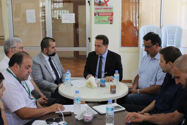 CTP Lefkoşa Belediye Başkan adayı Sn.<a href="/KadriFellahoglu/">Kadri Fellahoğlu</a>'yla görüşüp, Lefkoşa Bildirgemizi paylaştık @gkibrit <a href="/hosadri/">HosSein SAdri</a>