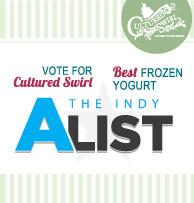Help us spread the word about Indy's best froyo. Vote for us on the Indy AList! theindyalist.cityvoter.com/cultured-swirl…