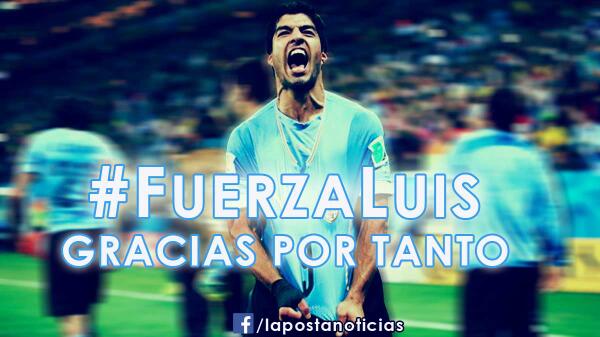 LaPostaNoticias's tweet photo. Fenómeno, gracias por tanta magia. 
#FuerzaLuis ! #TodosSomosSuarez ! http://t.co/0M7N7dhbzr