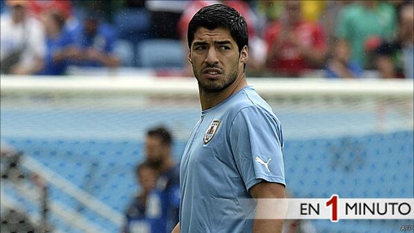 bbc.in/1jR1Tqc #1MinutodeNoticiasenVideo La FIFA castiga a Luis Suárez por mordida y otras noticias
