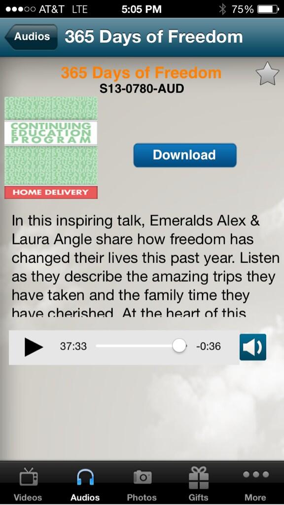 JoshNangle's tweet photo. How did I miss this one?!? 1 of 4 recommended by @1kTA in special #LTDMsg. #365daysoffreedom #powerplay @alexangle http://t.co/ksL0fnDkkE
