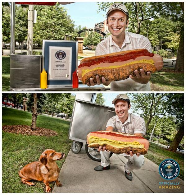 Largest Hot Dog In The World