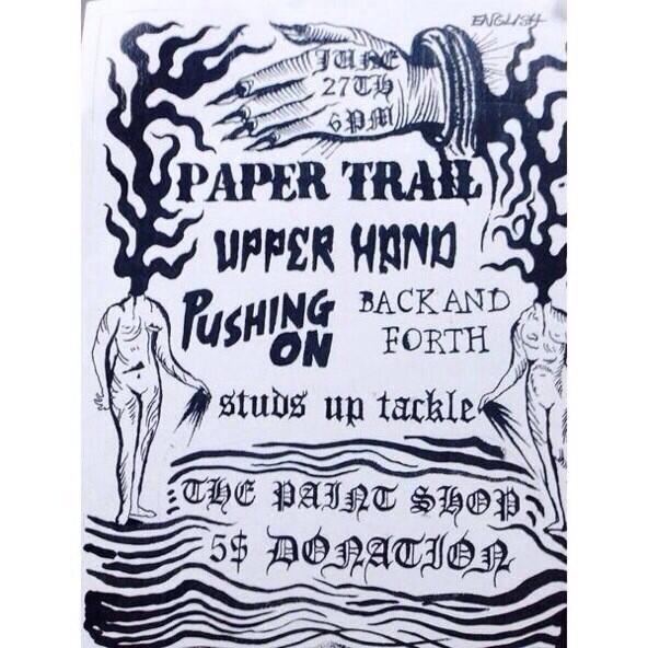 The Beach is coming to town tomorrow. Come hang! Ask somebody for the address