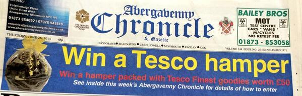 Abergavenny Tesco tweet media