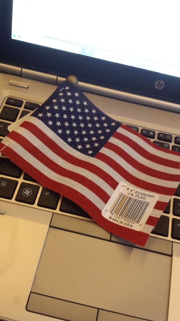 BuiltAmerica's tweet image. We take our #madeinusa very seriously for #worldcup. #miniflags