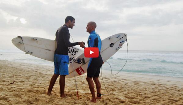 the_inertia's tweet photo. As if Pipe wasn't difficult enough, blind surfer @DerekRabelo aspires to take on Jaws http://t.co/S66BSkj4jg http://t.co/PhThgrlwCm