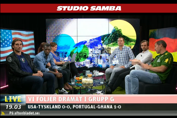 sportbladet's tweet photo. Dags för @petrathoren att lista VM:s snyggaste mål hittills. Håller du med? Kolla #StudioSamba http://t.co/dMPewMFVJm http://t.co/KeuptflGNP