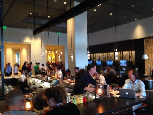 Rick_Fogel's tweet photo. @bar_starz Packed Bar @Marriott Baltimore Waterfront watching #WorldCup #Soccer GO USA!!! @daypal @Chefstinger http://t.co/Mp9X25mBfG