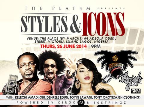 THEARENAGLOBAL's tweet image. @kelechiamadiobi @tiannahstyling2 @DENRELE_EDUN @ajehclothing 4 #ThePlat4m#STYLESandICONS Tonight @theplacelagos #9pm