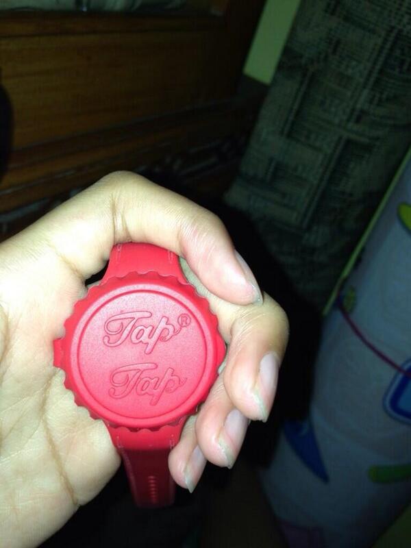 Variable_shop's tweet image. Barter/sell jam tap tap merah. Via atm: 55k via pulsa 85k. New ya