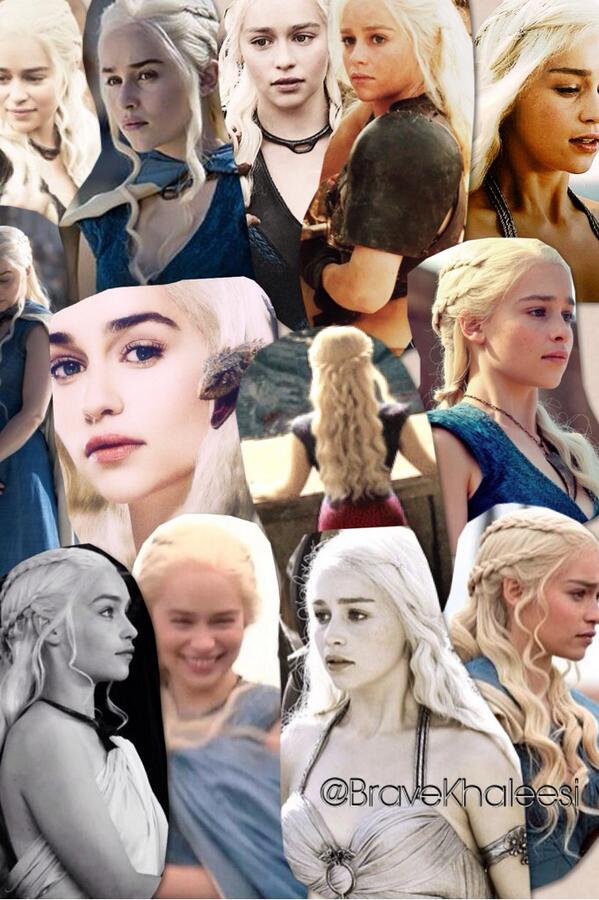 BraveKhaleesi's tweet photo. Edit i made of Dani :) #GameOfThrones #DaenerysTargaryen http://t.co/pRTJcqOvhj