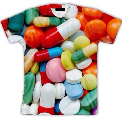 RT for a chance to win a "pills" tshirt, we will DM 3 random retweeters at the end of the week (Must be following)