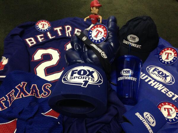 Rangers's tweet image. Show us your support &amp;amp; RT this message to be entered to win a @FOXSports1 &amp;amp; Rangers prize pack. #RangersOnFS1