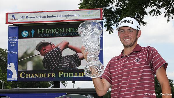 legendsjrtour's tweet photo. Congratulations to @ChandlerPhilli6 for winning the 15th HP Byron Nelson Junior Championship! #HPBNJr @hpbnc @HP http://t.co/5G1mh3WnWg