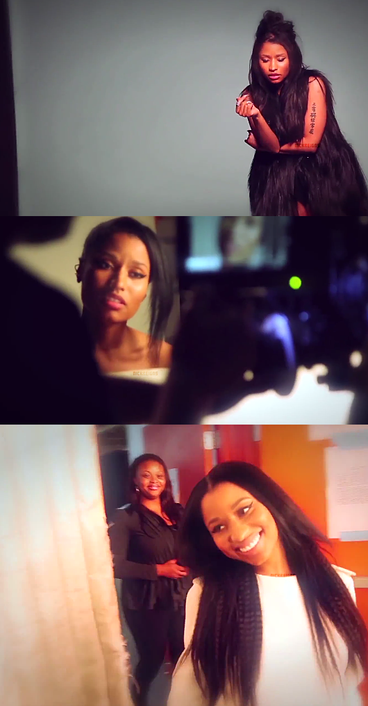 FemaleRapQuote's tweet photo. Nicki in BTS's footage of her new music video 'Pills N Potions' http://t.co/MwHo7LZCv5