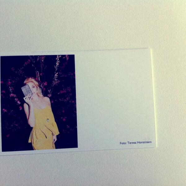 AlexandraKlar's tweet photo. new cards arrived http://t.co/4GvRJau9sN