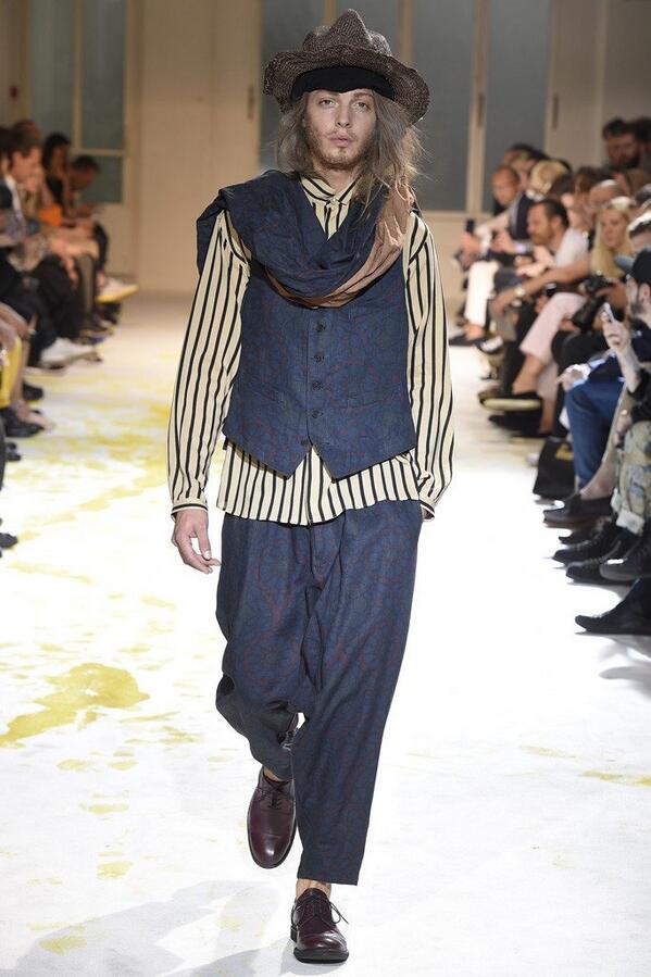 Wwdjapan ヨウジヤマモト 15春夏パリ メンズ コレクション 全ルック公開 Http T Co Httqvxowkw Yohjiyamamoto Pfw Pfwmen Http T Co Fjlajlpw2y