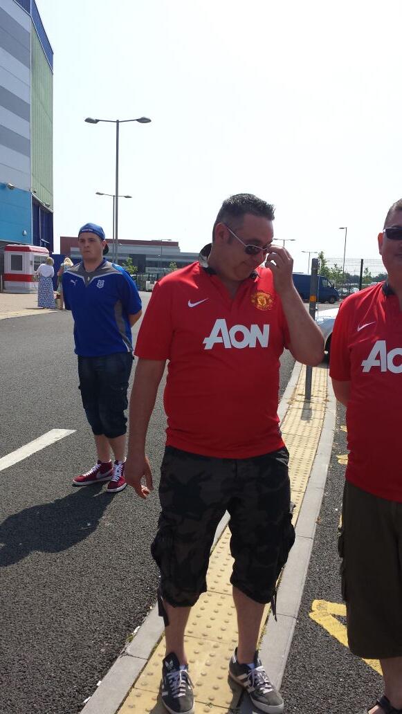 What a scouser wearing  a real red shirt lmao