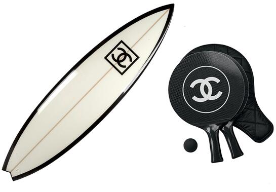 Vogue France on X: With accessories like this @CHANEL surfboard our #beach  essentials ensure a stylish #summer    / X