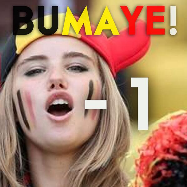 stubru's tweet photo. 0-1. Bumaye! http://t.co/OvC2RLRDP2