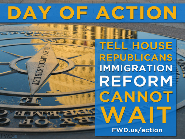 FWDus's tweet photo. Use our advocacy tool #Push4Reform to tell House GOP we need #immigration reform now: http://t.co/aNRtYL4x9t http://t.co/5sWDVglhC4