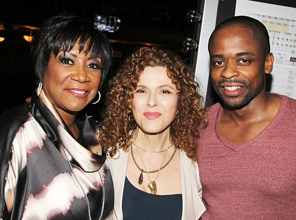 Thanks for stopping by, <a href="/OfficialBPeters/">Bernadette Peters</a>! aftrmdnt.co/1sIT8Ij  #AfterMidnight <a href="/DuleHill/">Not The Actor Known As Dule Hill</a> <a href="/MsPattiPatti/">Patti LaBelle</a> <a href="/broadwaycom/">broadway.com</a>