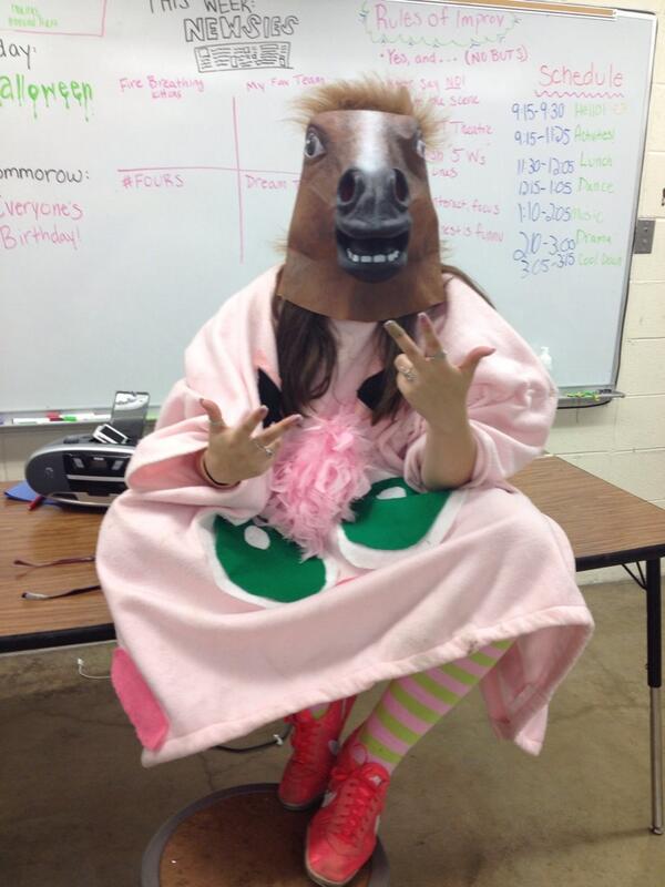 This basically describes the life of a camp counselor #jigglypuff #horsehead #halloweeninjune