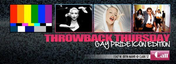 #spinclassics #prideclassics it's #throwbackthursday in Andersonville. @thecallbar @DJRileyYork