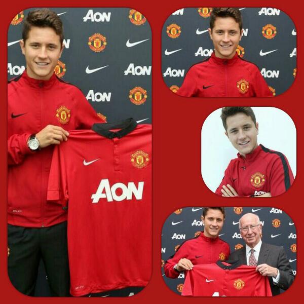 GGManutd_ID's tweet photo. Welcome to Manchester United @anderherrera8 #GGMU http://t.co/eeHZNEQDFg