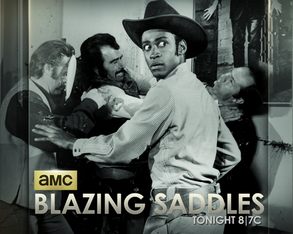AMC_TV's tweet image. Saddle up, Bart! Blazing Saddles with #StoryNotes is on AMC.