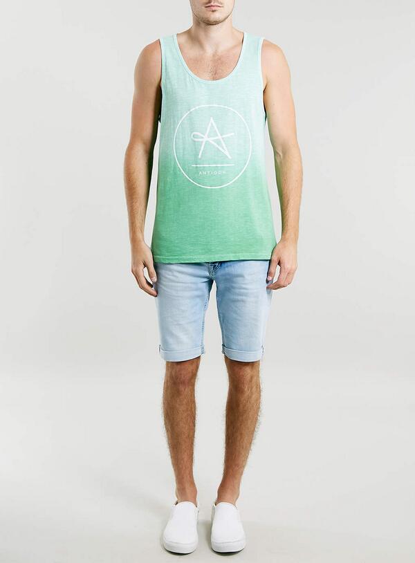 StyleForAnyone's tweet image. Totally fresh summer look ! Be colorful guys ;) #topshop #summerlook #summer #vest #tshirt #shortjeans #jeans