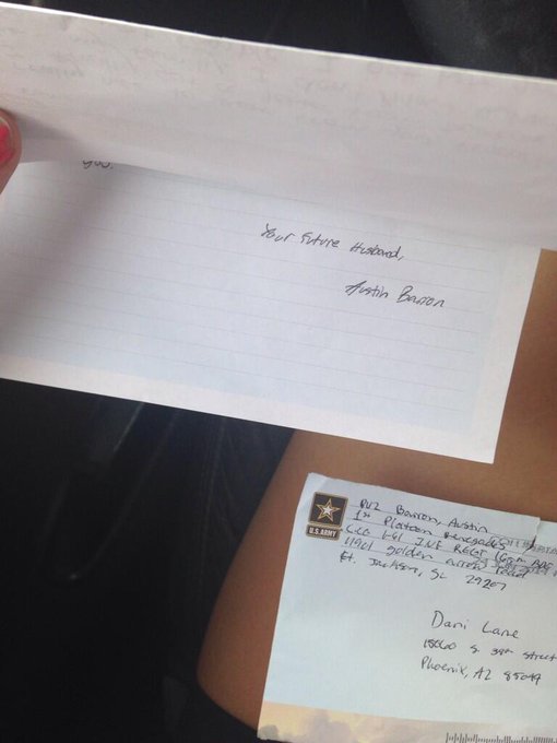 First letter from Aust 😊 http://t.co/iYAIaNz80n<a href="/tag/roadtovegas"class="tags"><span>#roadtovegas</span></a>